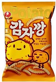 农心【土豆脆条】脆薯条 韩国进口 55g